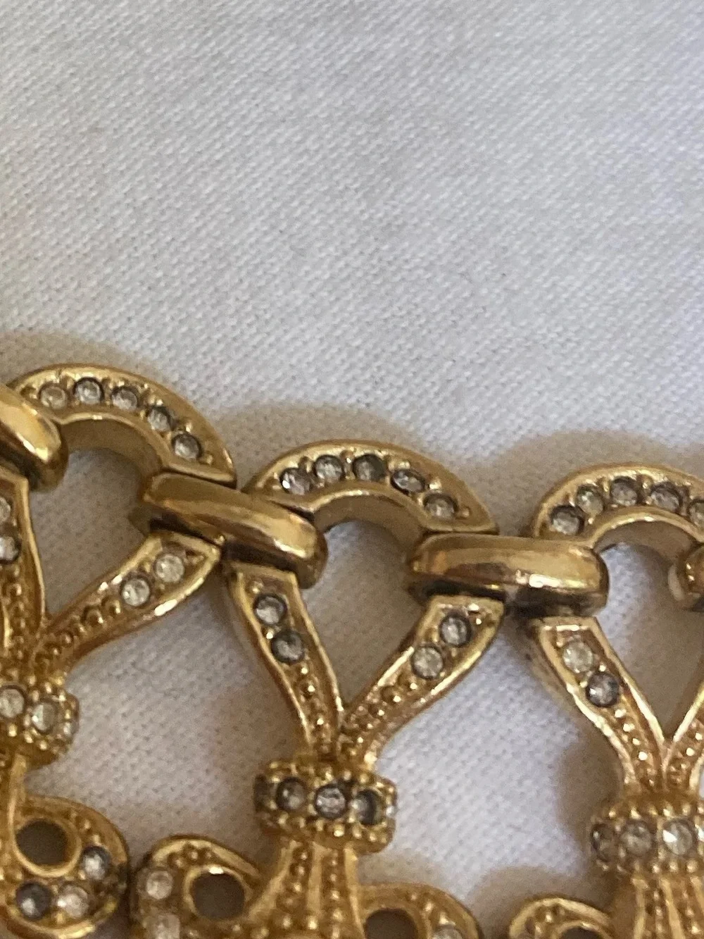 Christian Dior High End Maximalist Statement Necklace Bracelet Set